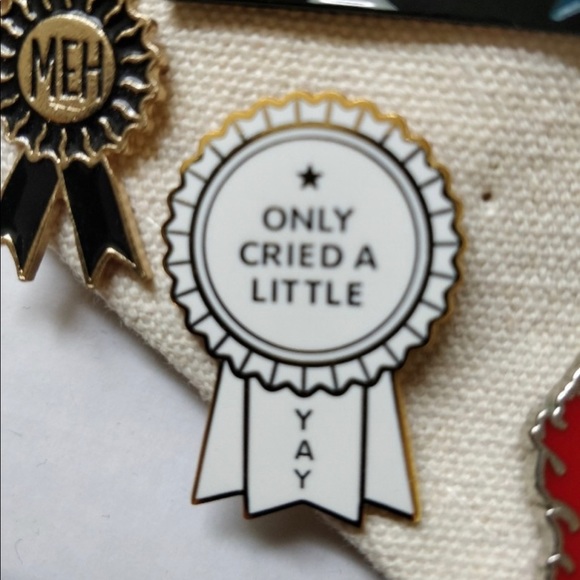 Only Cried A Little” Pin - Picture 2 of 6